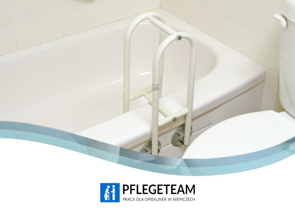 Kąpiel osoby starszej.